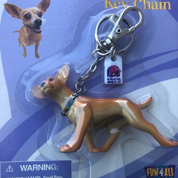 NWT Taco Bell dog keychain - Picture 3 of 3
